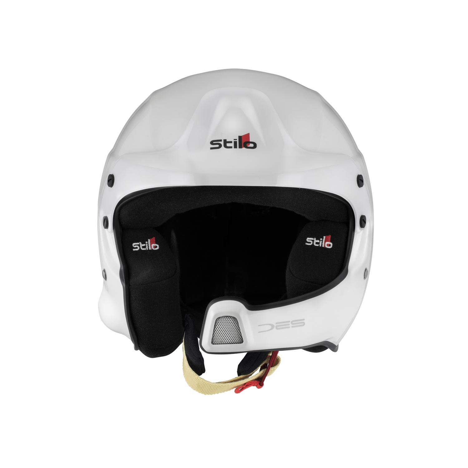 Stilo Helm WRC DES Composite Rally Weiß Schwarz FIA Weiß Team