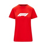 Formel 1 2024 Damen T-Shirt Logo Rot