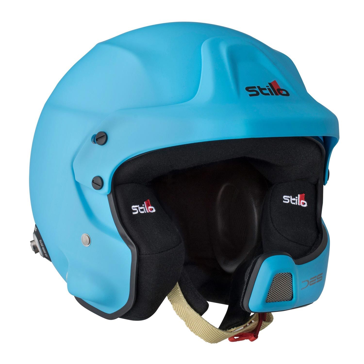 open face rally helmet