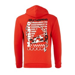 2024 McLaren F1 Herren Kapuzensweatjacke Monaco