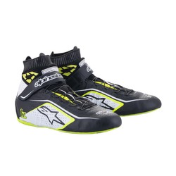 Alpinestars Fahrerschuh TECH 1-Z V2 Schwarz/Gelb (FIA)