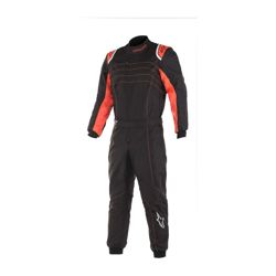 Alpinestars Kartoverall KMX-9 V2 Schwarz/Fluo Rot (CIK)