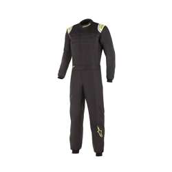 Alpinestars Kartoverall KMX-9 V2 Schwarz/Gelb (CIK)