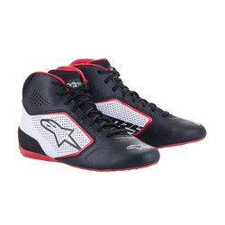 Alpinestars Kartschuh TECH 1-K START V2 Schwarz-Weiß