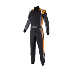 Alpinestars Rennoverall GP PRO COMP V2 Schwarz-Orange (mit FIA)