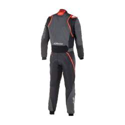 Alpinestars Rennoverall GP RACE V2 Grau/Rot (FIA)