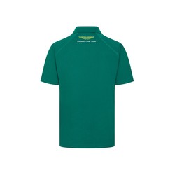 Aston Martin F1 2024 Herren Polo Logo