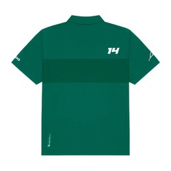 Aston Martin F1 2024 Herren Polohemd Alonso Kimoa Minimal