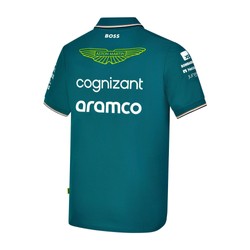 Aston Martin F1 Herren Polohemd Team