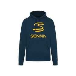 Ayrton Senna F1 2024 Herren Kapuzenpullover Logo