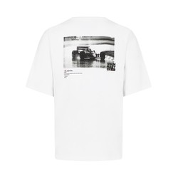 Ayrton Senna F1 2024 T-Shirt Herren Schwergewichts Grafik