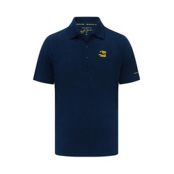 Ayrton Senna F1 Herren Polohemd Seasonal blue