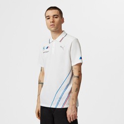 BMW Motorsport Herren Poloshirt Team weiß 