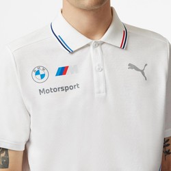 BMW Motorsport Herren Poloshirt Team weiß 