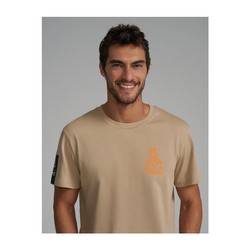 Dakar Herren T-shirt DKR DES 0224 Beige