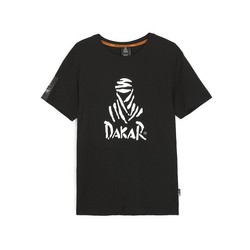 Dakar Herren T-shirt DKR DES LOGO Schwarz