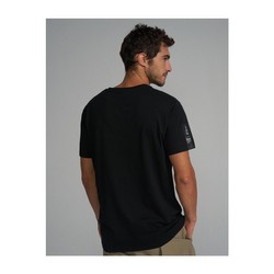 Dakar Herren T-shirt DKR DES LOGO Schwarz