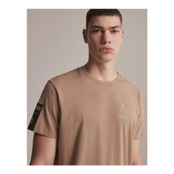 Dakar Herren T-shirt DKR LOGO 423 Sand