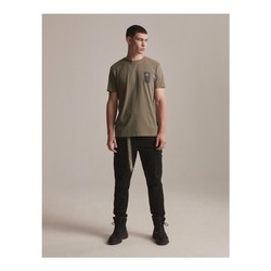 Dakar Herren T-shirt DKR PATCH Khaki