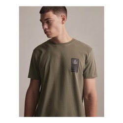 Dakar Herren T-shirt DKR PATCH Khaki