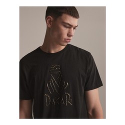 Dakar Herren T-shirt DKR VIP CR Schwarz