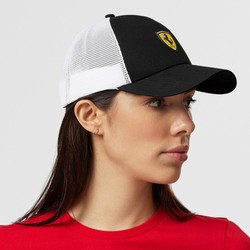 Ferrari F1 2024 Herren Baseballkappe Trucker Black