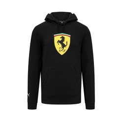 Ferrari F1 2024 Herren Hoodie Shield Black Sweatshirt