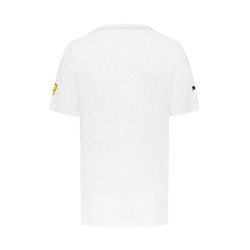 Herren T-shirt Leclerc Driver White Ferrari F1 man