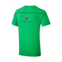 Lamborghini 2024 Herren T-shirt Squadra Corse Grün