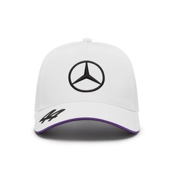 Mercedes AMG F1 2024 Baseballkappe Lewis Hamilton Team Weiß