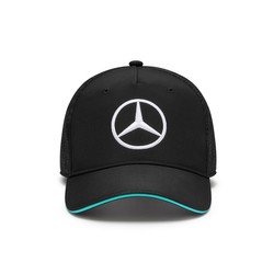 Mercedes AMG F1 2024 Baseballkappe Team Schwarz