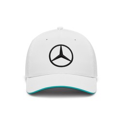 Mercedes AMG F1 2024 Baseballkappe Team Weiß