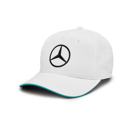 Mercedes AMG F1 2024 Baseballkappe Team Weiß