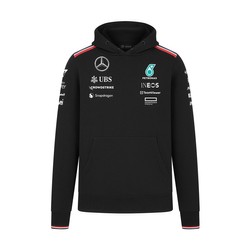 Mercedes AMG F1 2024 Herren Hoody Team Schwarz