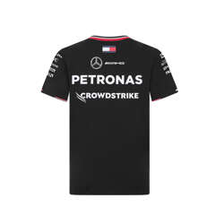 Mercedes AMG F1 2024 Kinder T-Shirt Team Schwarz