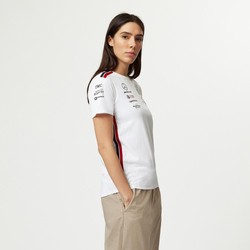 Mercedes AMG F1 Damen T-Shirt Team Weiß