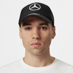 Mercedes AMG F1 Herren Baseballkappe George Russell Schwarz Classic