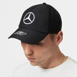 Mercedes AMG F1 Herren Baseballkappe George Russell Schwarz Classic