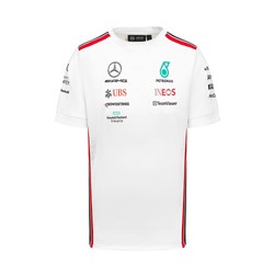 Mercedes AMG F1 Herren T-shirt Team Weiß