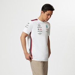 Mercedes AMG F1 Herren T-shirt Team Weiß