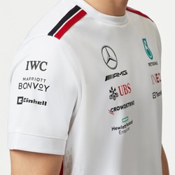 Mercedes AMG F1 Herren T-shirt Team Weiß