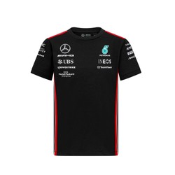 Mercedes AMG F1 Kinder T-shirt Team Black