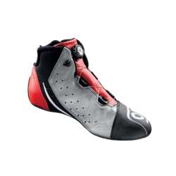 OMP Fahrerschuh ONE EVO X R Schwarz/Rot (FIA)