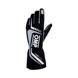 OMP Handschuh FIRST-EVO MY20 Schwarz (Homologation FIA)