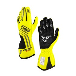 OMP Handschuh ONE EVO X MY24 Gelb (FIA)