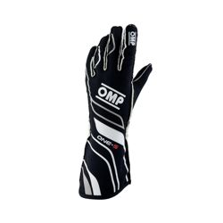 OMP Handschuh ONE-S MY20 Schwarz (Homologation FIA)