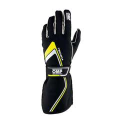 OMP Handschuh TECNICA MY21 Schwarz/Gelb (FIA)