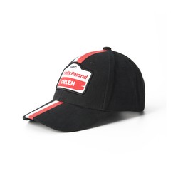 Rallye Polen WRC 2024 Baseballkappe Stripe Schwarz