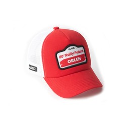 Rallye Polen WRC 2024 Baseballkappe Trucker Rot