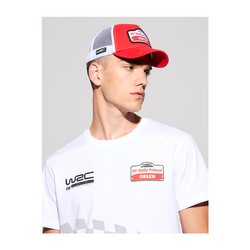 Rallye Polen WRC 2024 Baseballkappe Trucker Rot